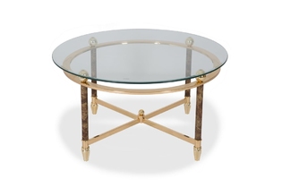 Кофейный стол стеклянный Эйнар